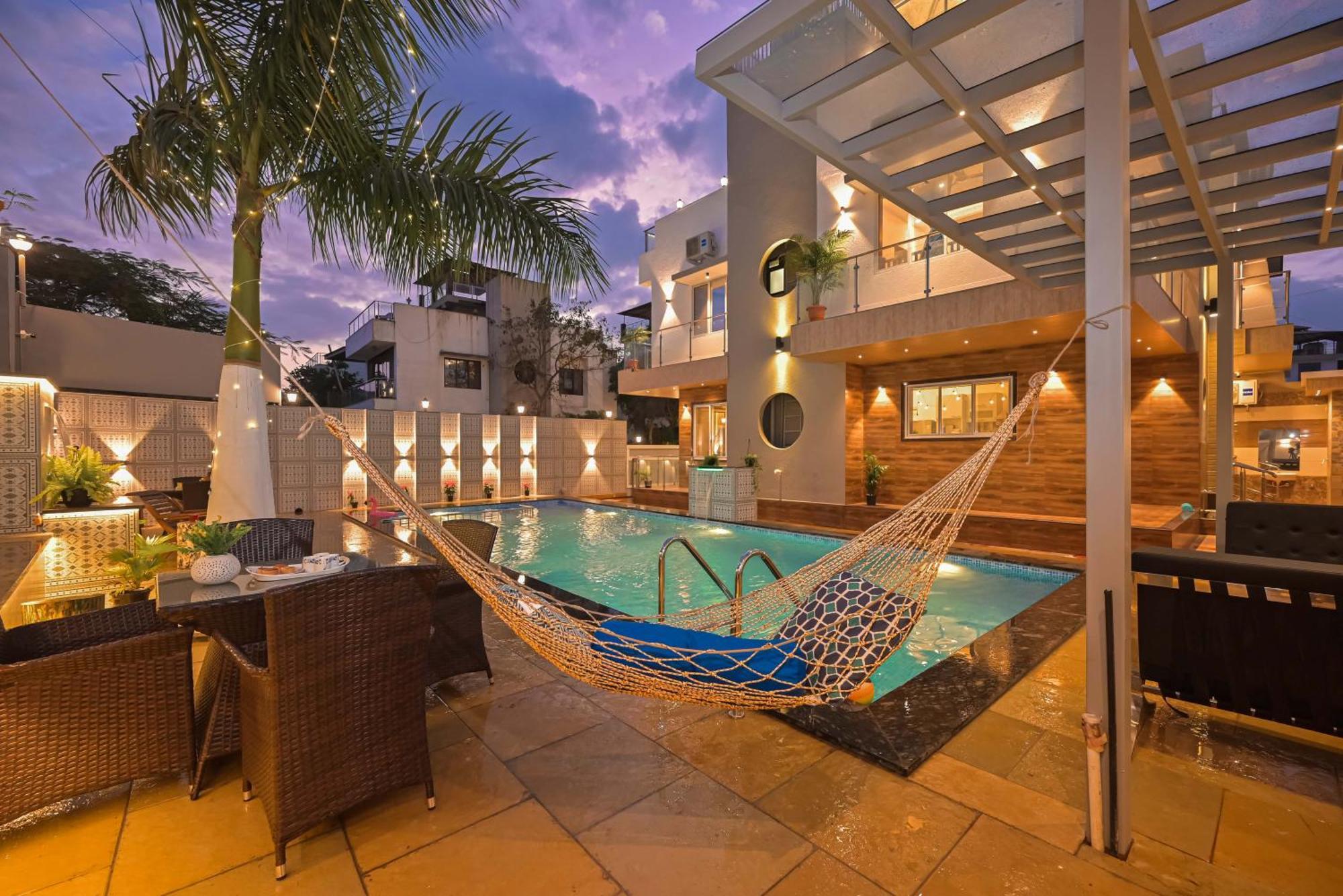 Azure Retreat Villa By Tropicana Stays Lonavala Exterior foto